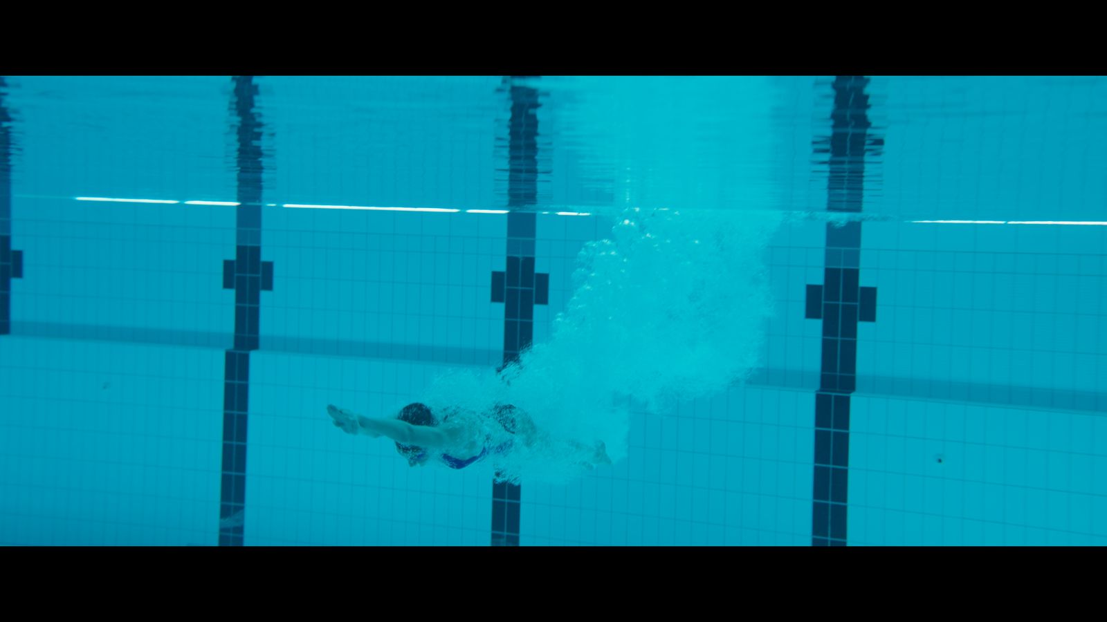 Unter Wasser — Training in der Halle