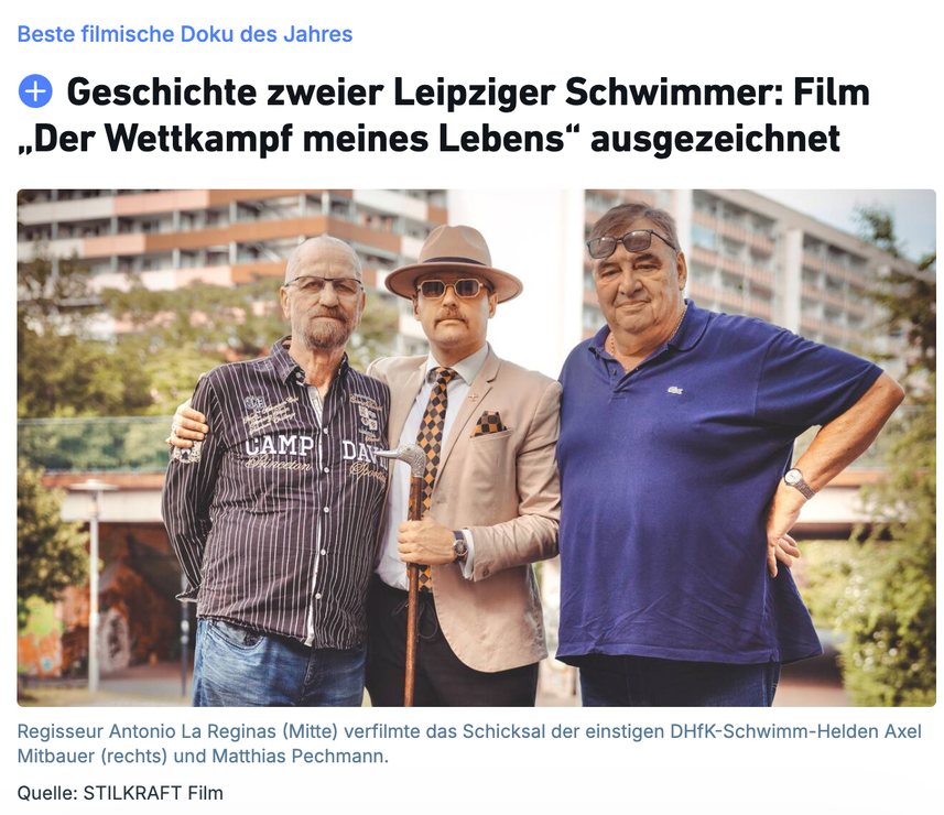 Presseausschnitt: Leipziger Volkszeitung über den Film
